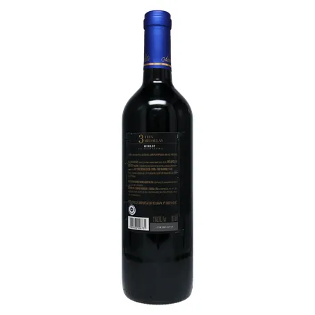Vinho Chileno Três Medallas Merlot 750ml 360-19