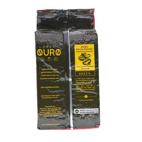 CAFÉ PÓ OURO EXTRA FORTE VÁCUO 500G 360-29