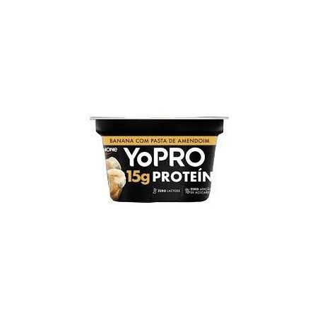 Yopro banana c/ past. amendoim 160g.