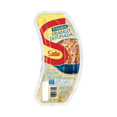 Linguiça Sadia Frango Defumado 480G