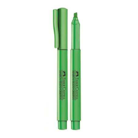 ESCOLAR DESTACA TEXTO FABER GRIFPEN VERDE UN
