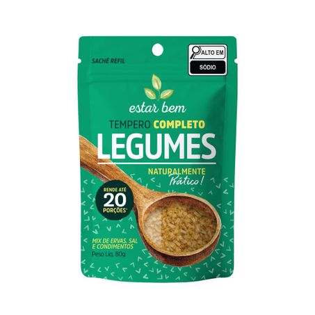 Tempero Estar Bem Completo Para Legumes 80g