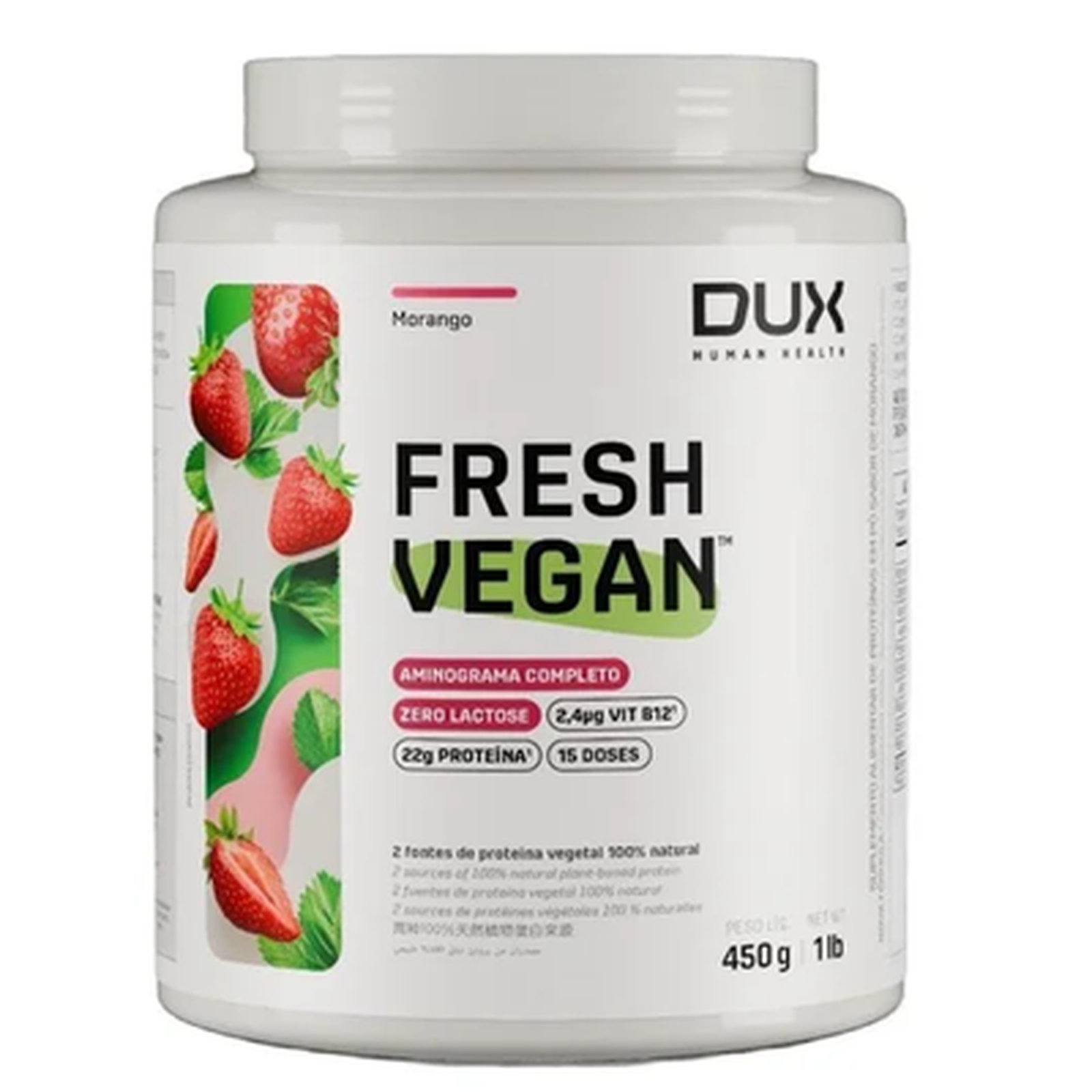 Fresh Vegan Morango Dux 450g