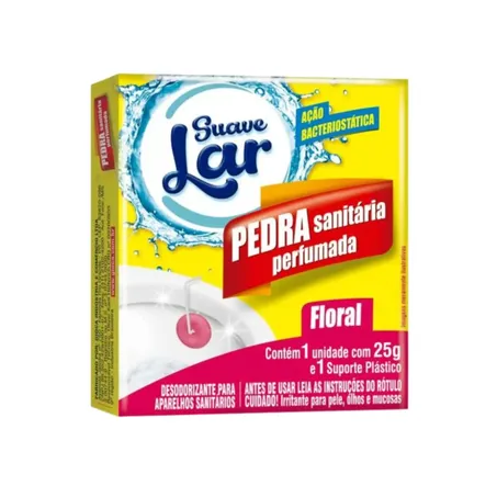 Pedra sanitaria suavelar lavanda 25g