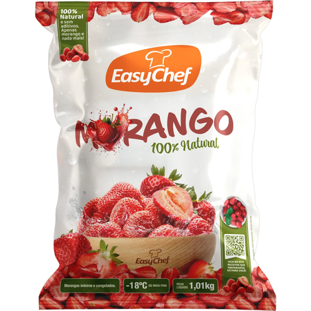 Morango EasyChef Congelado Inteiro 1.01kg