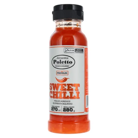 MOLHO PIMENTA POLETTO SWEET CHILLI  280G 360-2