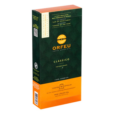Café Capsula Orfeu Clássico 50g