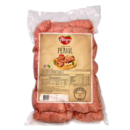 Linguiça de carne suína alegra kg