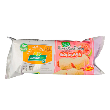 ENROLADINHO COM RECHEIO DE GOIABADA 65G