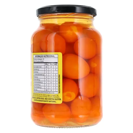 OVO DE CODORNA DEFUMADO NUTRIOURO VD 300G 360-12