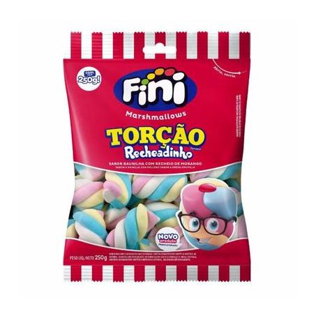 Marshmallow recheado torção fini 200g
