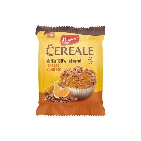 BOLINHO BAUDUCCO MUFFIN CEREALE LARANJA 35G