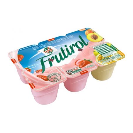 IOGURTE COM POLPA DE FRUTA TIROL BANDEJA 540G