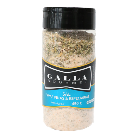 SAL PARRILLA ERVAS FINAS/ESPECIARIAS GALLA 450G