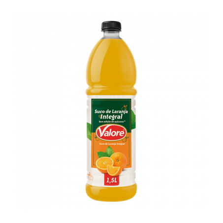 SUCO DE LARANJA  INTEGRAL 1,5L VALORE