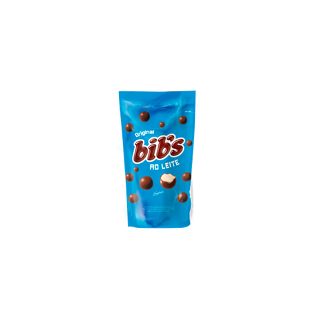 Confeito Bibs Ao Leite Pacote 120G