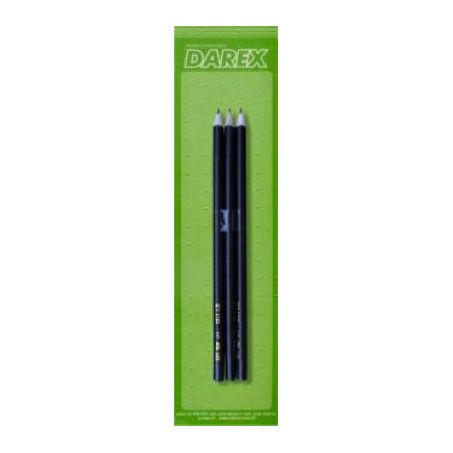 Lápis preto darex com 3 unidades