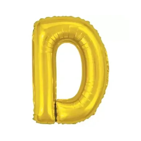 BALAO METALIZADO DOURADO D C/1