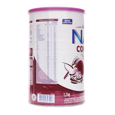 Leite nestle nan comfort 1 0 à 6 meses 1.2kg 360-48