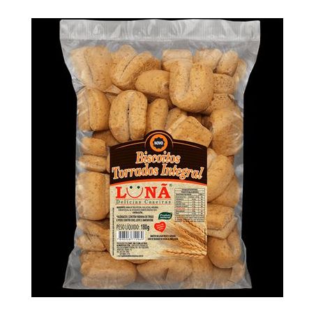 BISCOITO LUNA 180G TORRADOS INTEGRAL