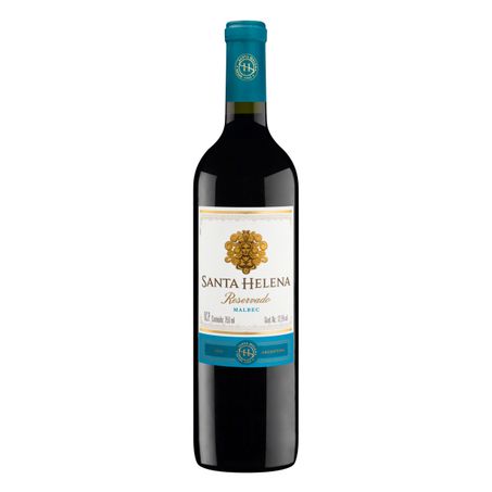 VINHO ARGENTINO TINTO SECO RESERVADO SANTA HELENA MALBEC