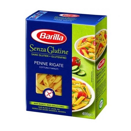 MASSA BARILLA 400G PENNE GLÚTEN FREE