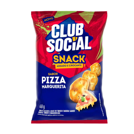 BISCOITO SNACK PIZZA CLUB SOCIAL NABISCO 68G
