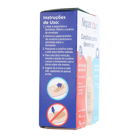 Curativo nexcare duo tamanhos diferentes caixa c-10unid 360-29