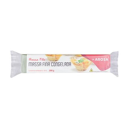 Massa fina fillo congelada arosa 300g