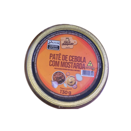 Patê Cia do Antepasto Cebola e Mostarda 130g