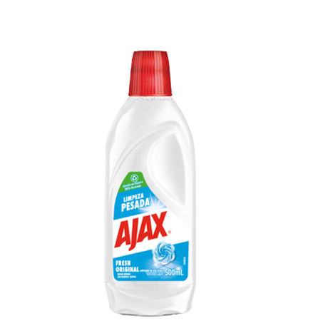 LIMPADOR AJAX FRESH LIMPEZA PESADA BRANCO 500ML