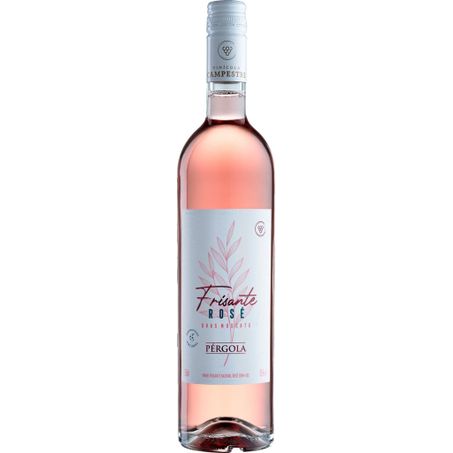 Vinho fino rose demi sec frisante pergola 750 ml