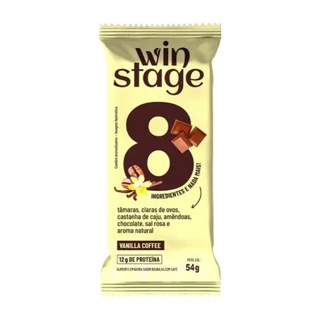 Barra proteina win stage vanilla coffee 54g