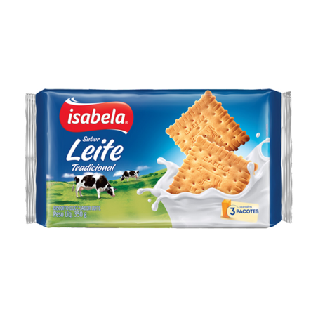 Biscoito isabela leite 350g