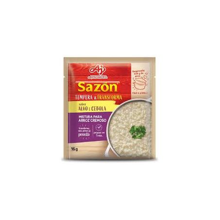TEMPERO SAZON TEMP E TRANSF ALHO E CEBOLA 16G