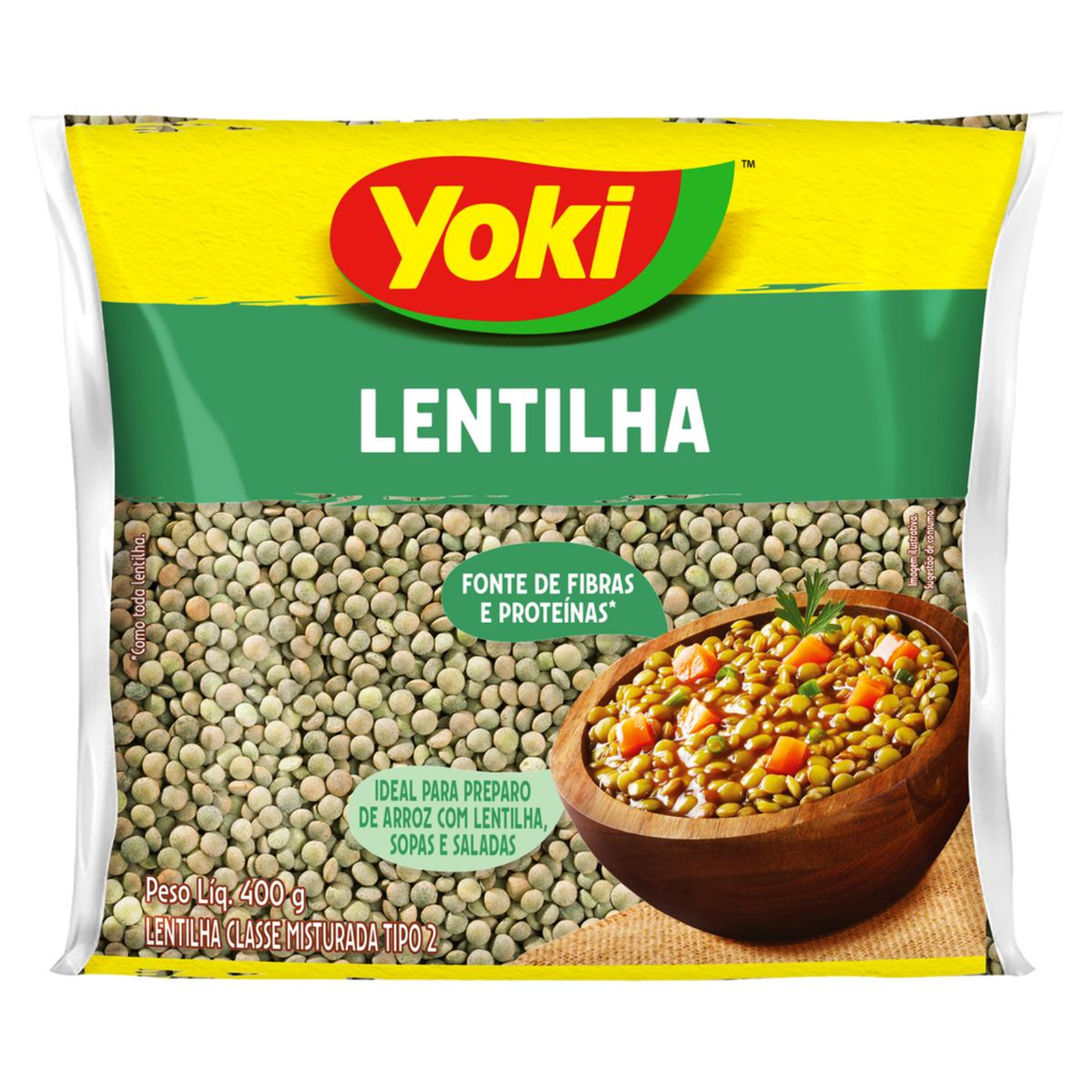 Lentilha Yoki 400g