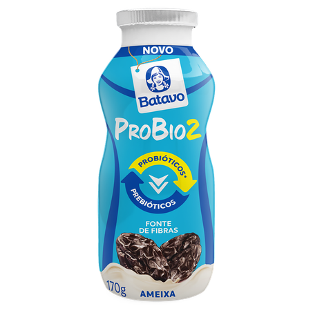 Iogurte probio 2 ameixa batavo 170g