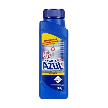 Desentupidor Força Azul em Pó 300G