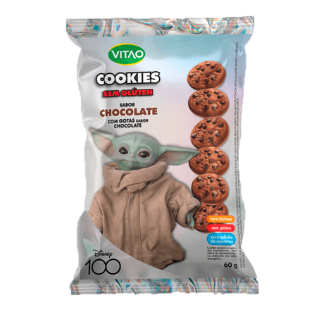 Cookies vitao disney cacau s/gluten 60g
