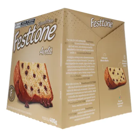 Panettone festtone gotas avela cx 400g 360-23