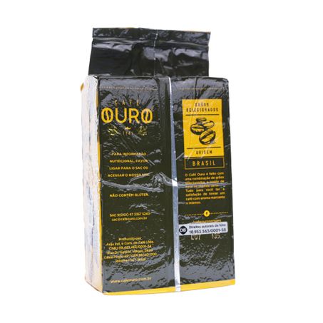 CAFÉ PÓ OURO VÁCUO TRADICIONAL 500G 360-27