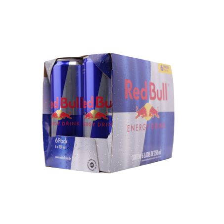 Energetico red bull trad 250ml 6un 360-51