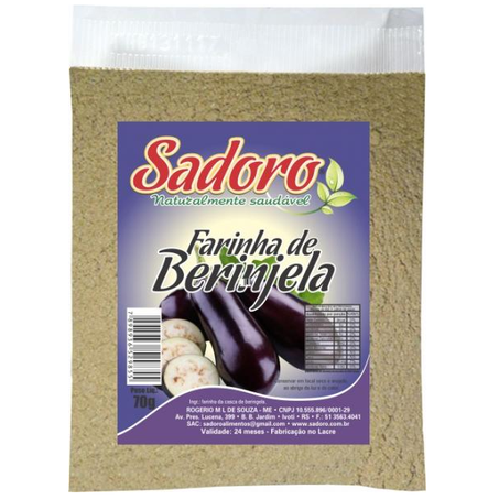 FARINHA DE BERINJELA SADORO 70G 360-1