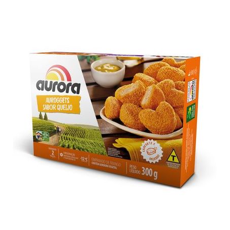 Empanado Auroggets 275g Queijo