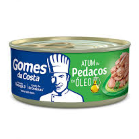 Atum gomes da costa 170g pedaços em oleo