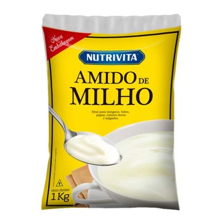 AMIDO DE MILHO NUTRIVITA SACHE 1KG