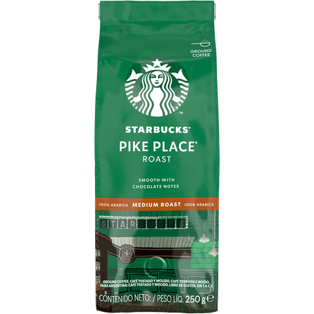 Cafe starbucks 250g pike place roast
