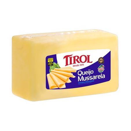 QUEIJO TIROL MUSSARELA PECA APROX. 500G