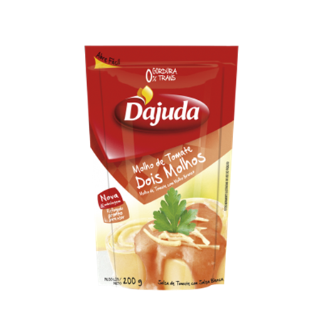 MOLHO DE TOMATE DAJUDA DOIS MOLHOS - 200G