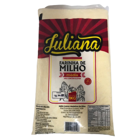 FARINHA DE MILHO JULIANA MEDIA 1 KG               
